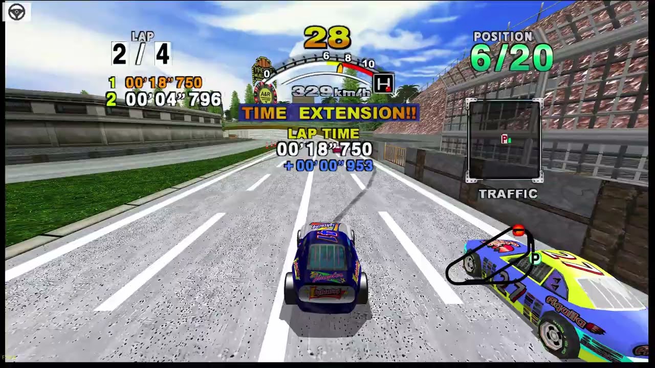 Daytona Usa (DC) Flycast HD TEXTURE PACK RomRevival