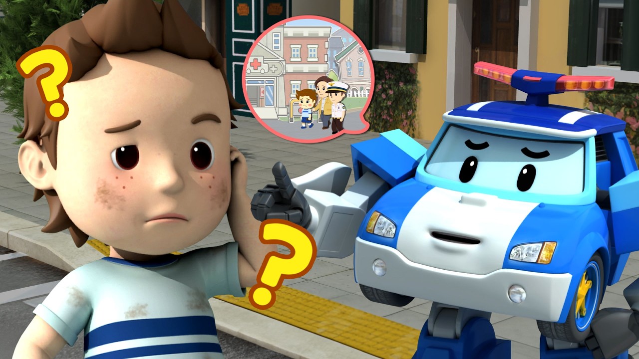 Emergência de Acidente de Trânsito│Melhor Segurança no Trânsito Série🚔│Robocar POLI TV Português