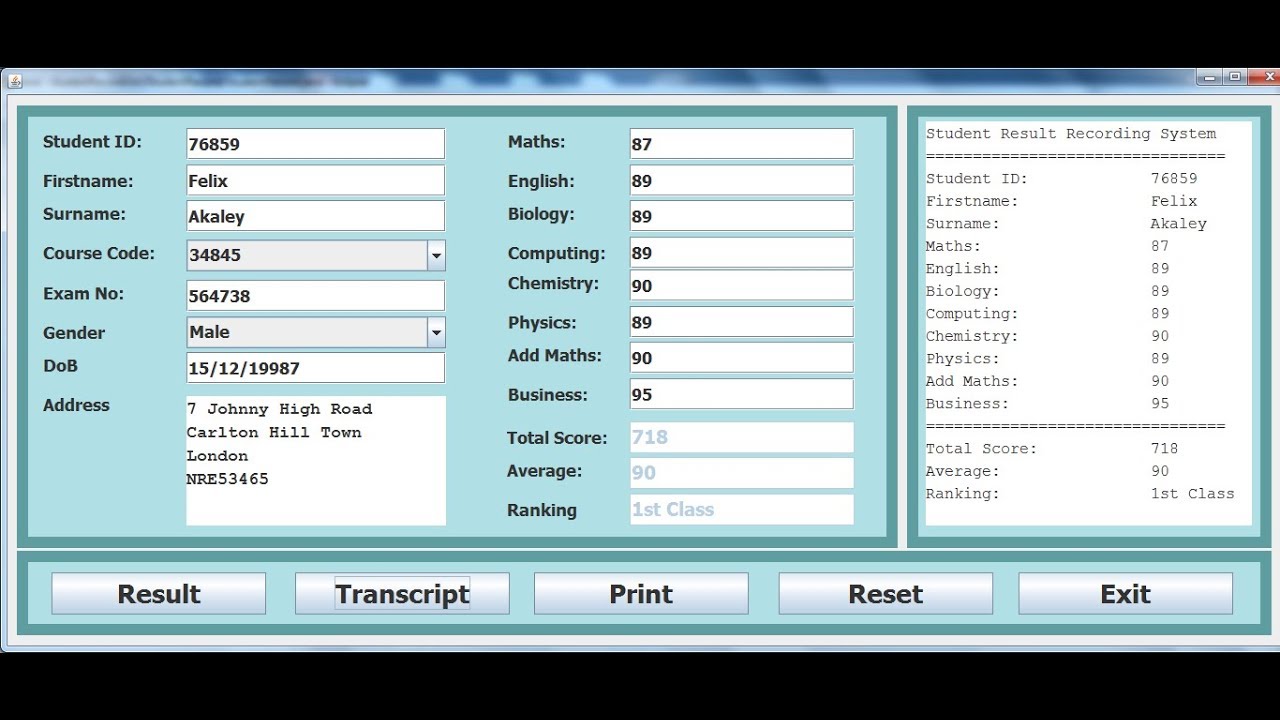 How to Create Student Record Management System in Java Eclipse - Part 2 of 2