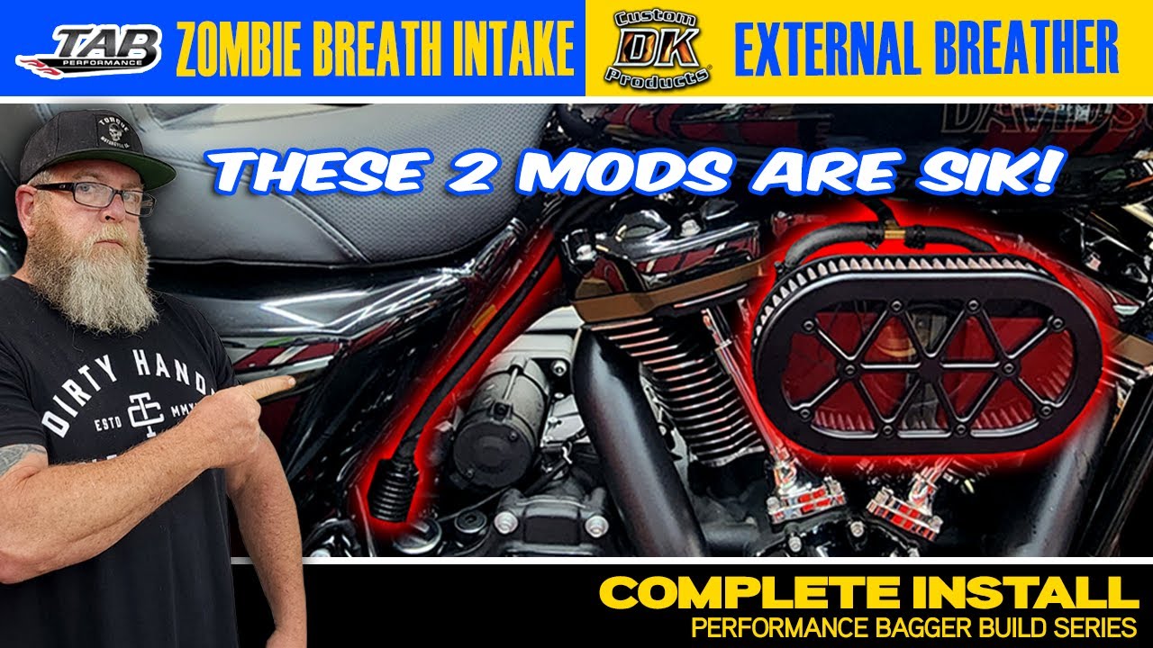 ⚡Performance Upgrade! Tab Zombie Breath Intake & DK Customs External Breather Installation⚡
