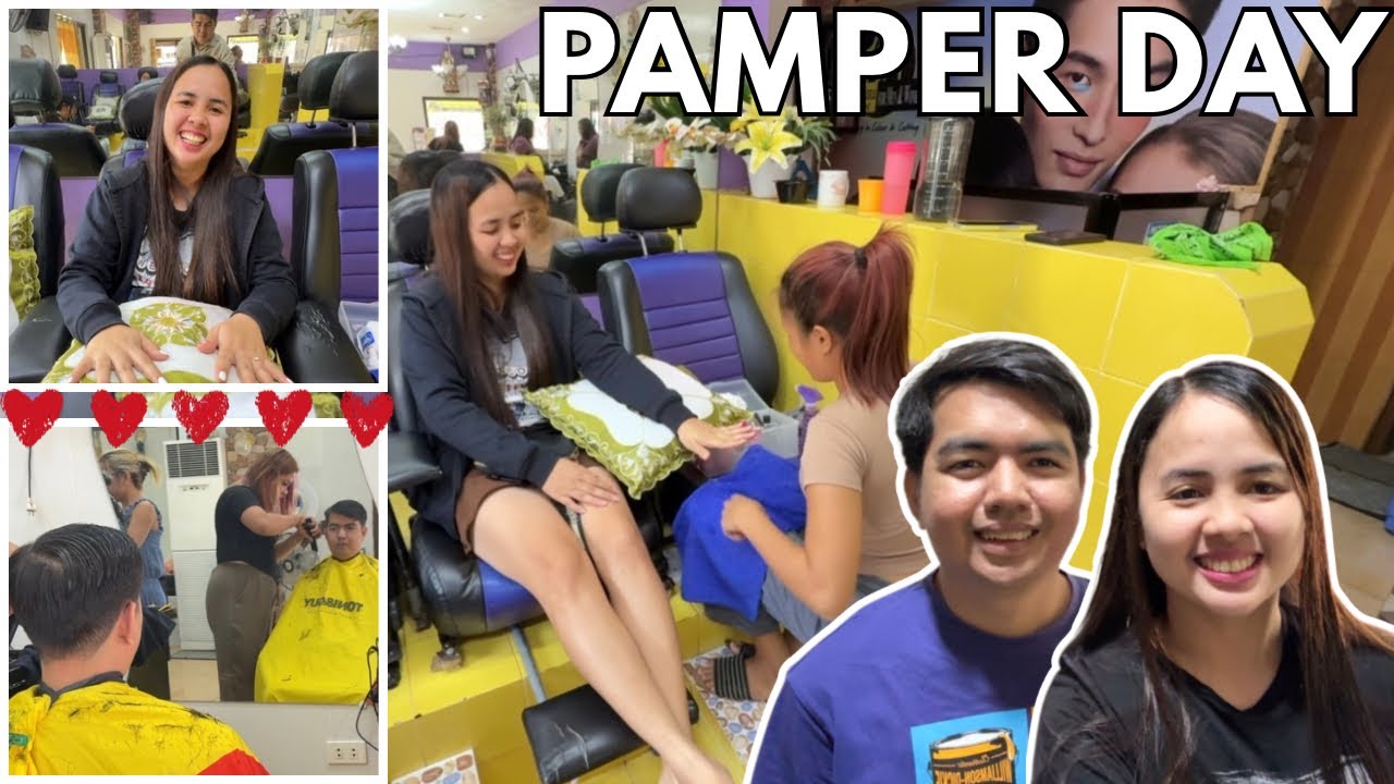 NAGPAMANICURE AT PEDICURE KAMING DALAWA SA BAYAN | PREPARATION PARA SA PRENUP SHOOT 