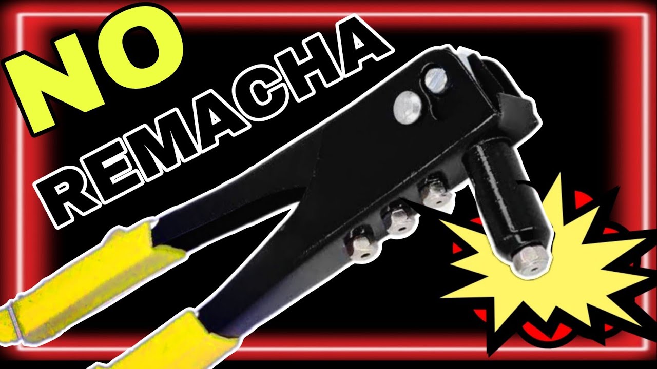REMACHADORA manual ⚠️NO FUNCIONA⚠️