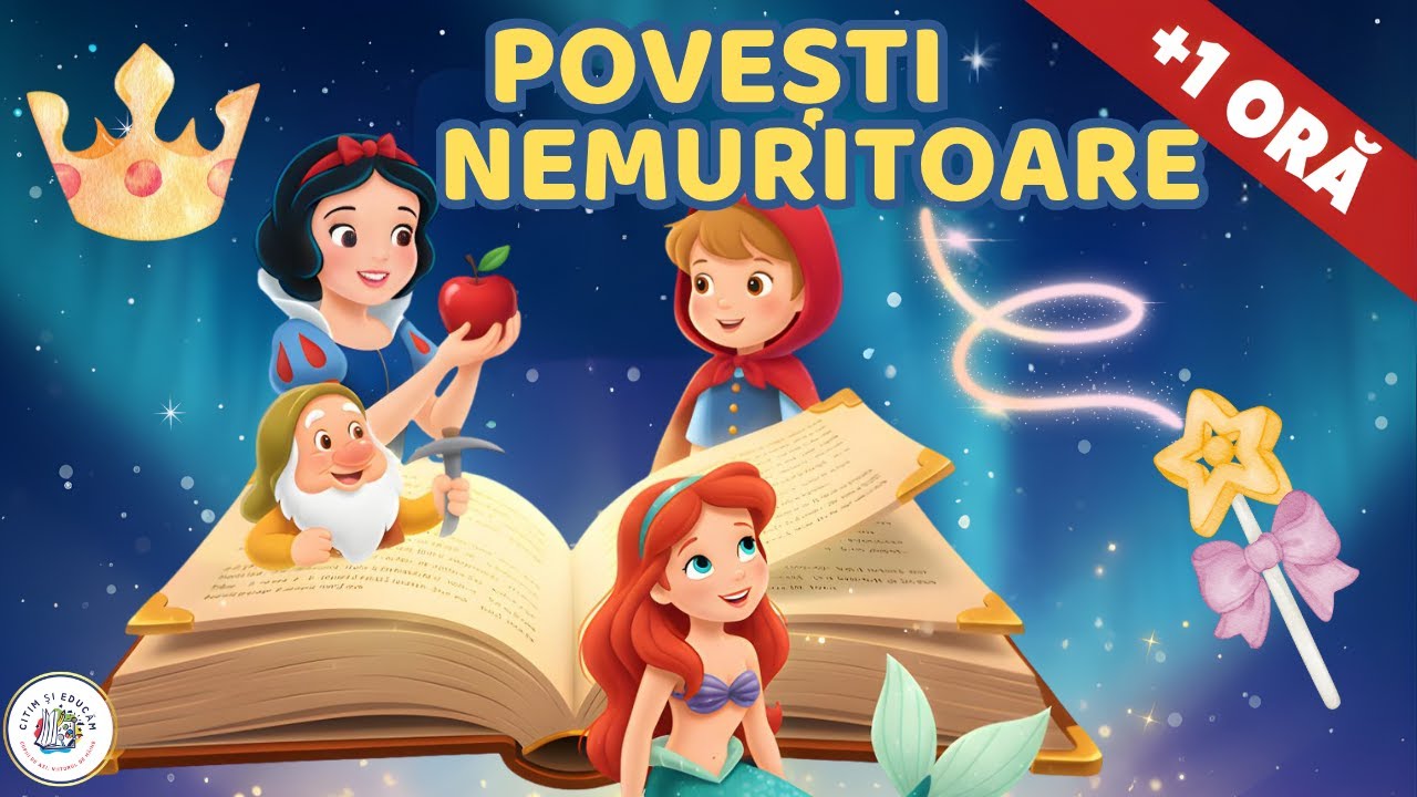 Cele Mai Iubite Povești cu Prințese ale Copilăriei 👑 #PovestiClasice