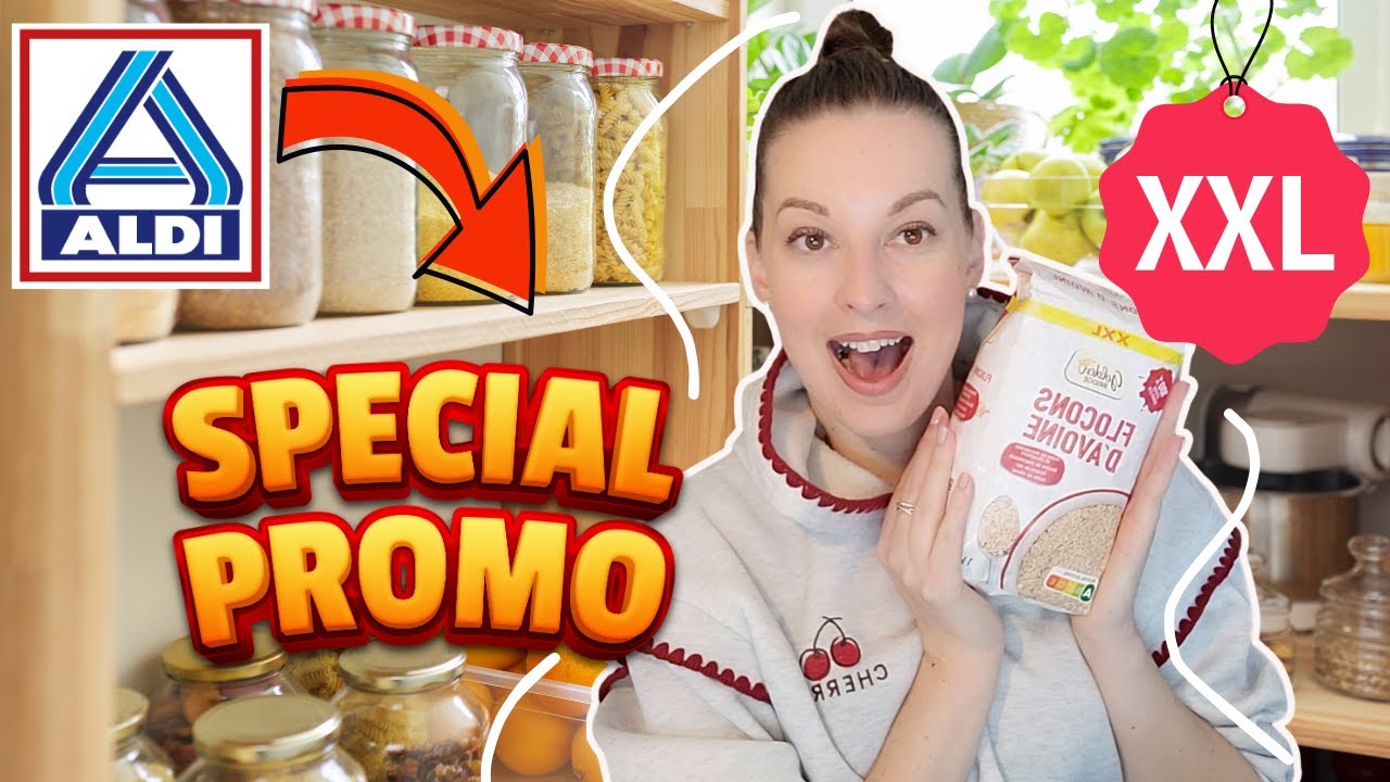 HAUL Retour de courses Aldi promo XXL! je refais mon stock alimentaire.🔥🔥💯