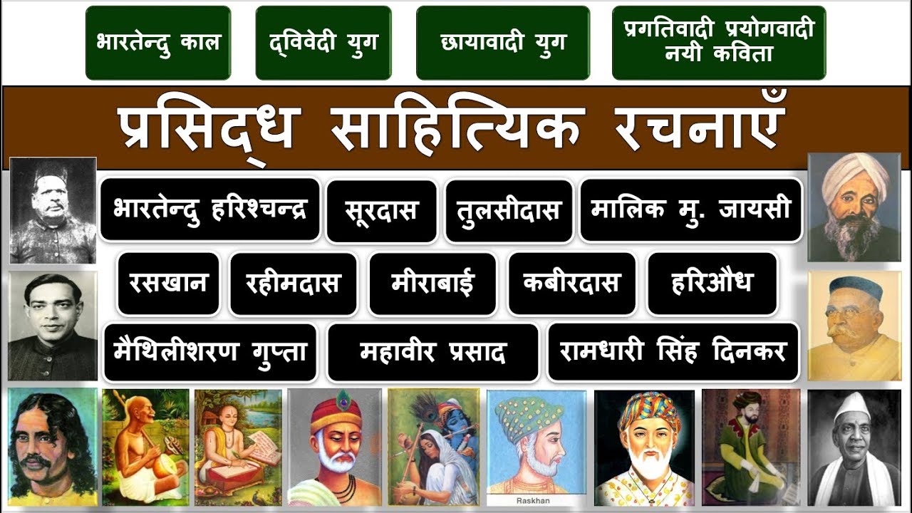 49.प्रसिद्ध कवि,लेखक और उनकी रचनाएँ|Hindi Grammer|Kavi aur unki rachnaye|study91