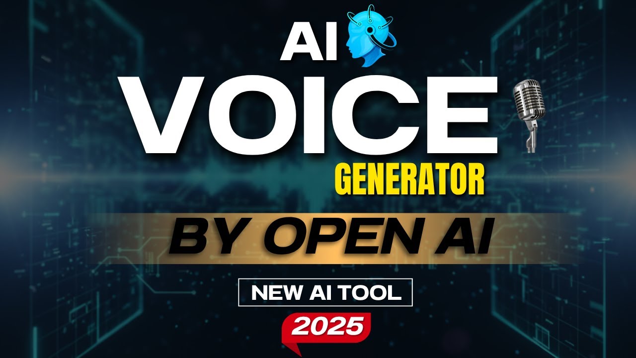 Generate Realistic AI Voice Using OpenAI | Free AI Voice Generator 2025 |