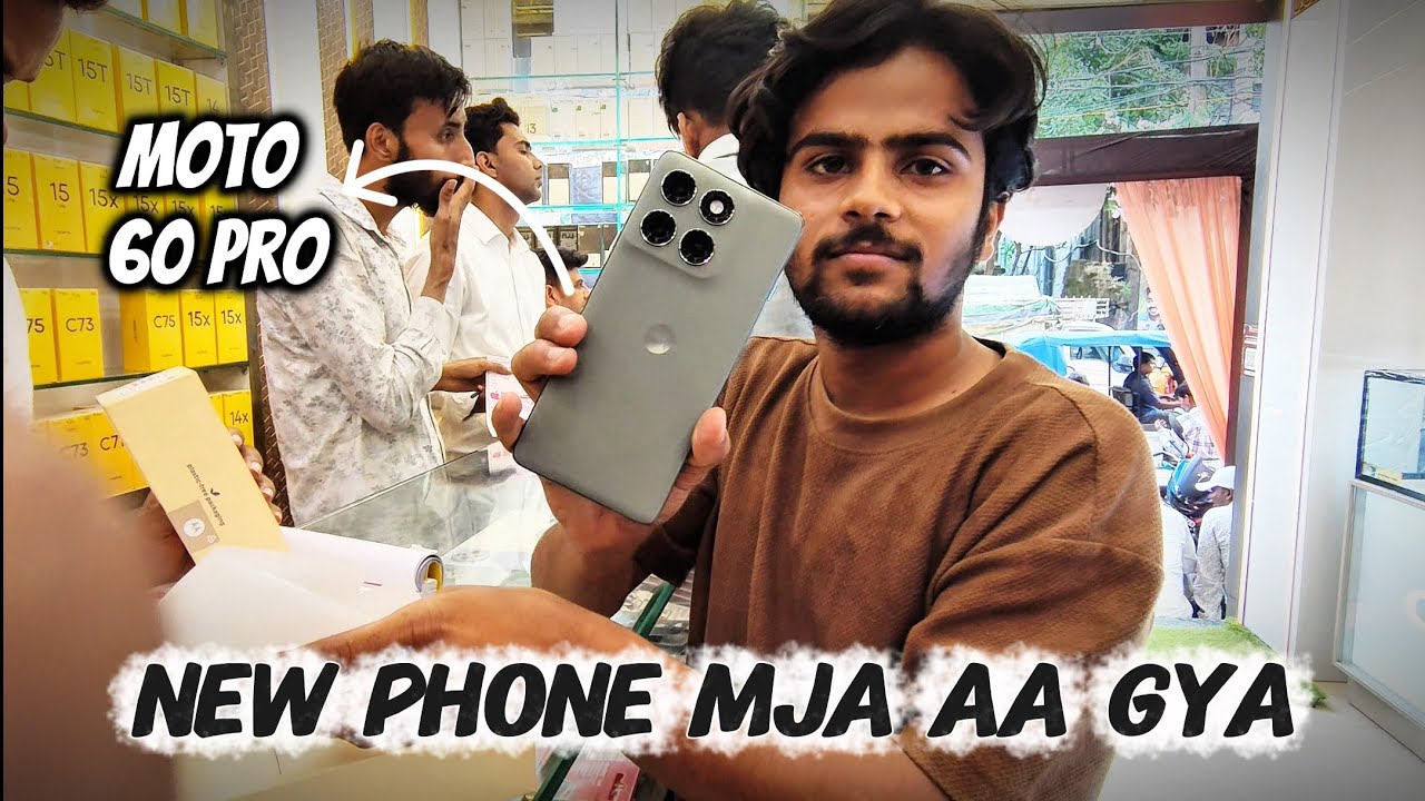 Motorola Edge 60 Pro Le Li 😄. New Phone Mja Aa Gya @RupeshSahuVlogs-03 