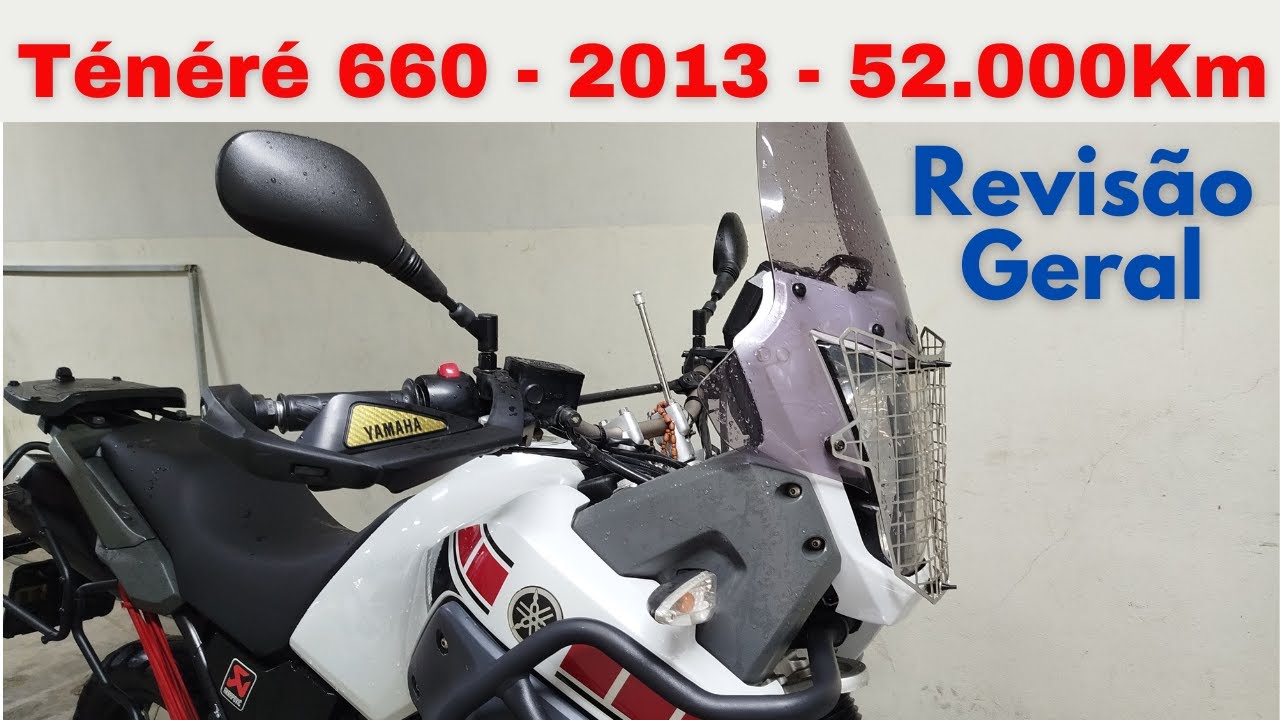 Ténéré 660 - 2013 - Revisão Geral - 52.000Km