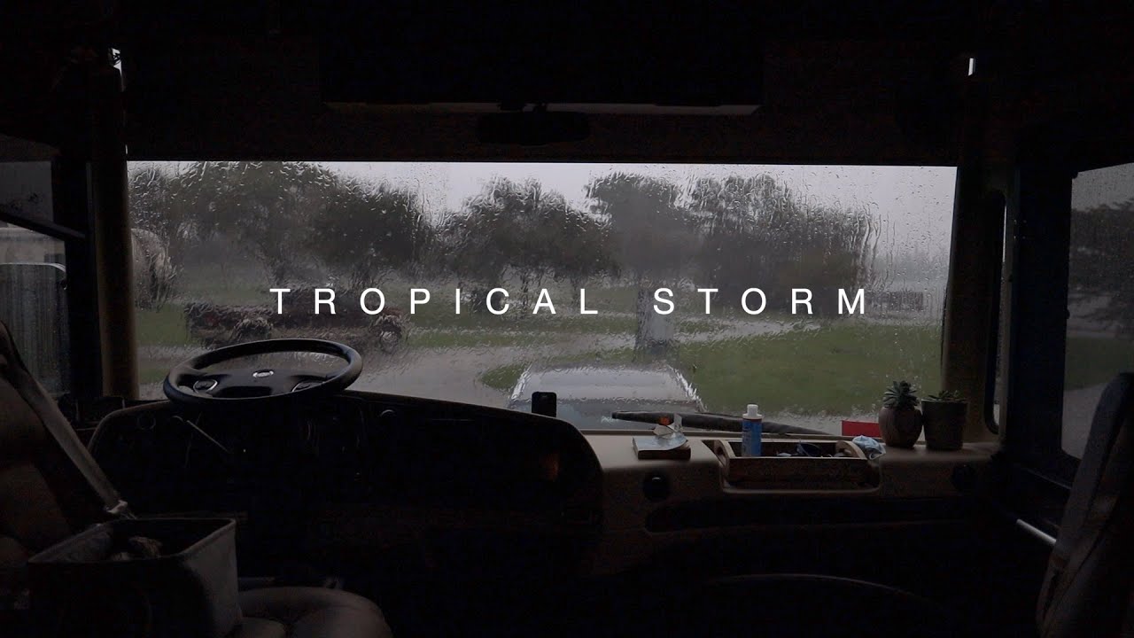 Riding Out a Tropical Storm In RV