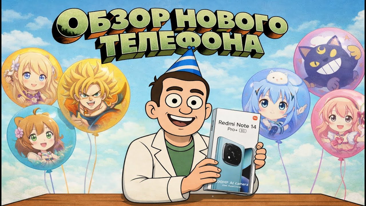 Обзор нового телефона