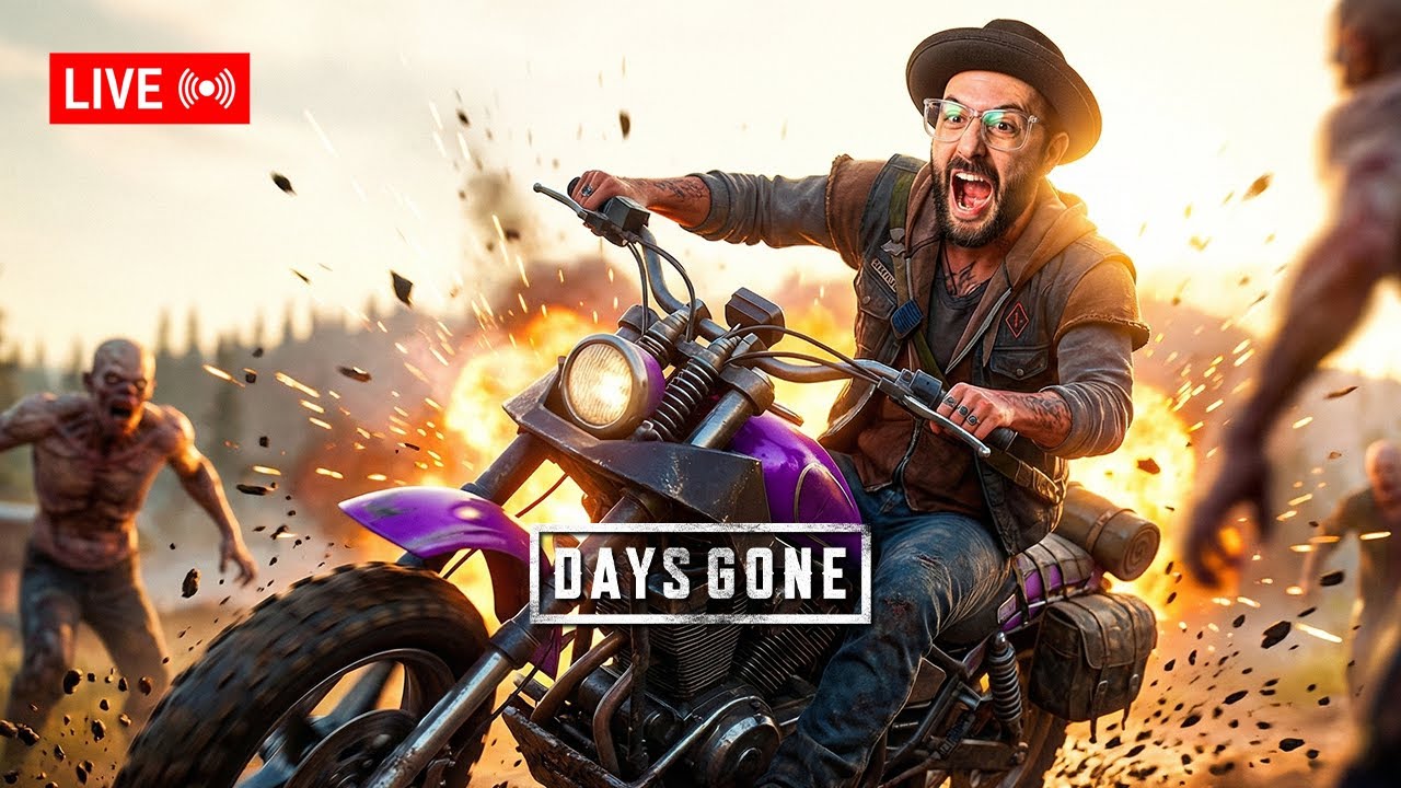 Reta final, DAYS GONE #EP25! 🎮 !comandos !donate