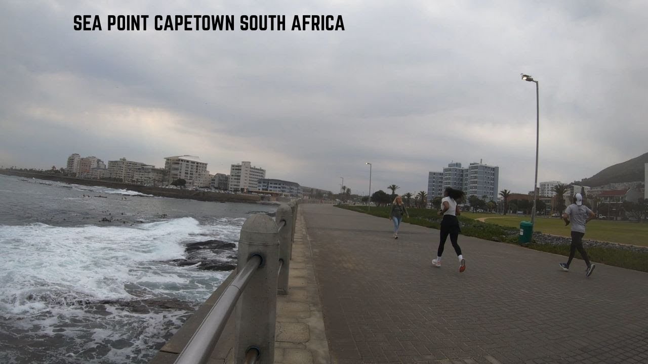 THIS IS SEA POINT IN CAPETOWN SOUTH AFRICA\ BEAUTIFUL 4K VIEW