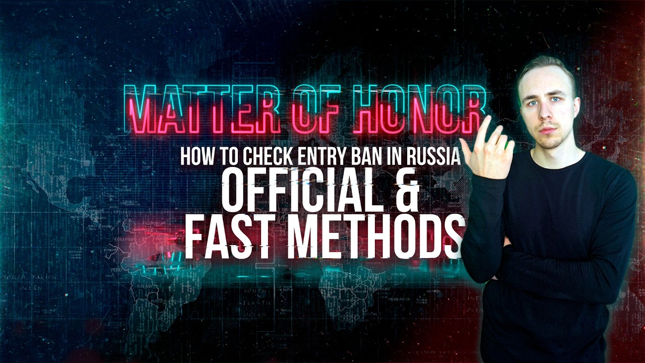 Ролик How to Check Entry Ban in Russia | Official & Fast Methods