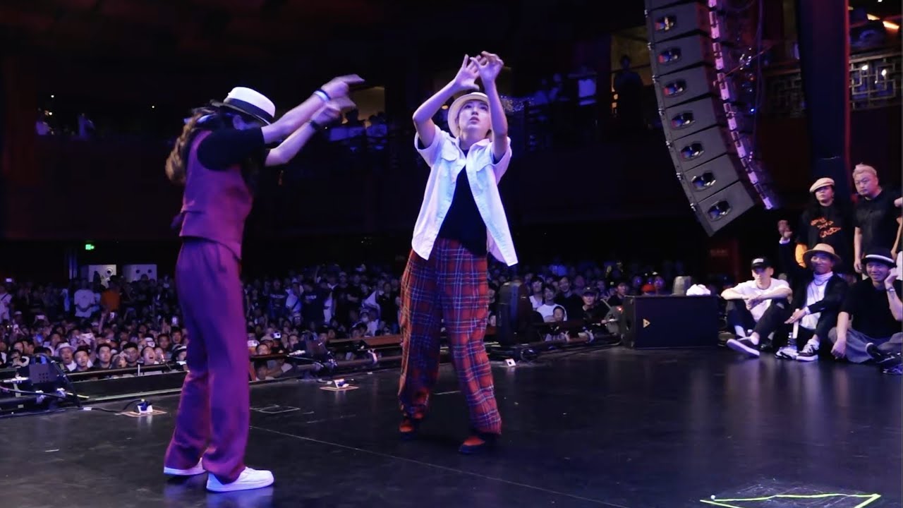 RINGO WINBEE vs 阿RIN - Dance Vision vol.10 Popping Battle 64进32