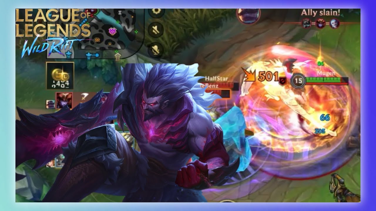TRYNDAMERE BACK IN ACTION | WILD RIFT | GAMEPLAY