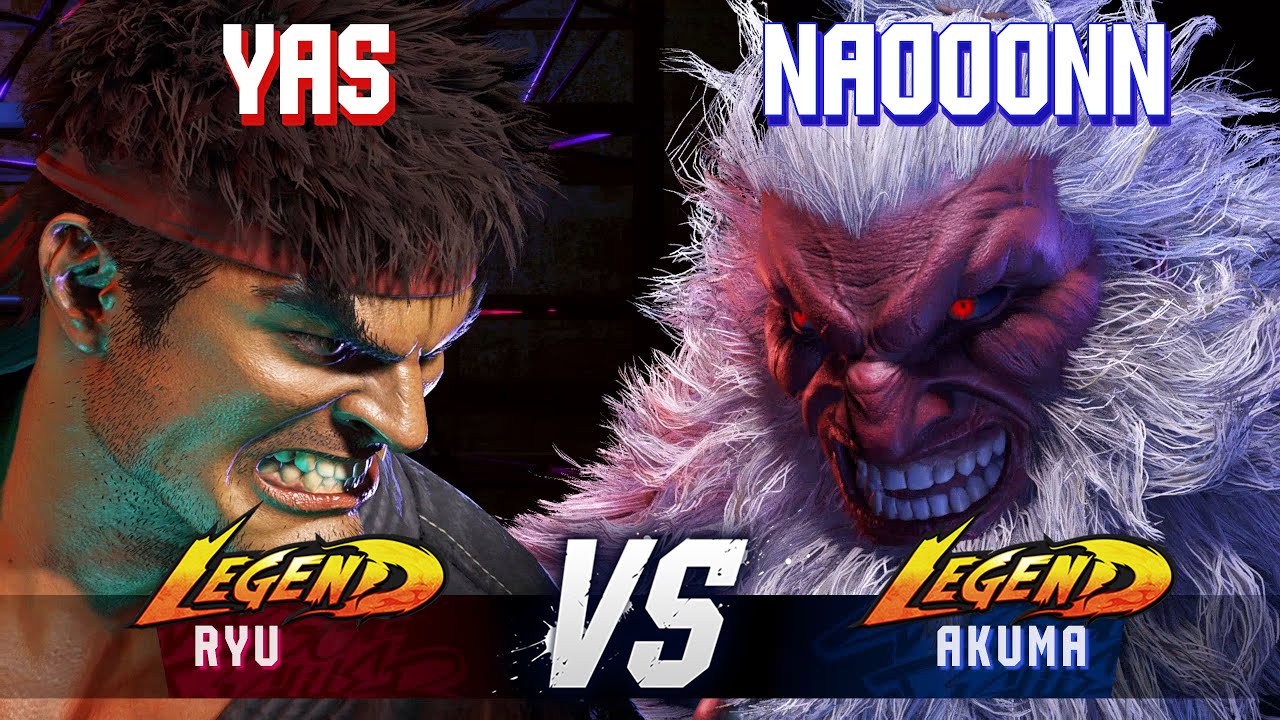 SF6 ▰ YAS (Ryu) vs NAOOONN (Akuma) ▰ High Level Gameplay