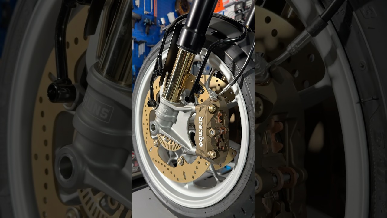 Cerakote motorcycle caliper ASMR - Indian Scout #cerakote #garage93 #indianmotorcycle #aaroncolton