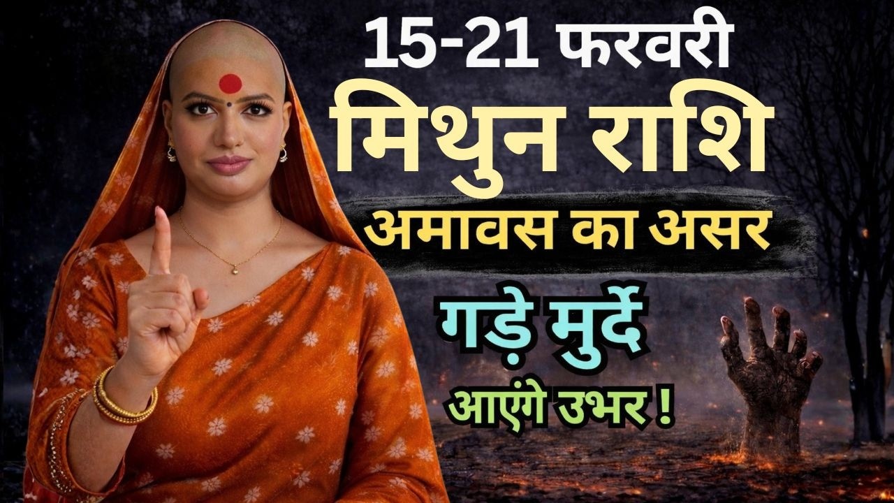 मिथुन 15-21 फरवरी राशिफल 2026 | फरवरी राशिफल | मिथुन राशिफल | Mithun rashifal | February rashifal