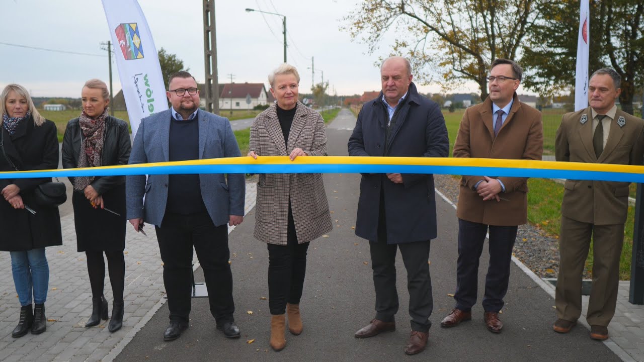 Nowe ścieżki pieszo-rowerowe w gminie Popielów! 2022