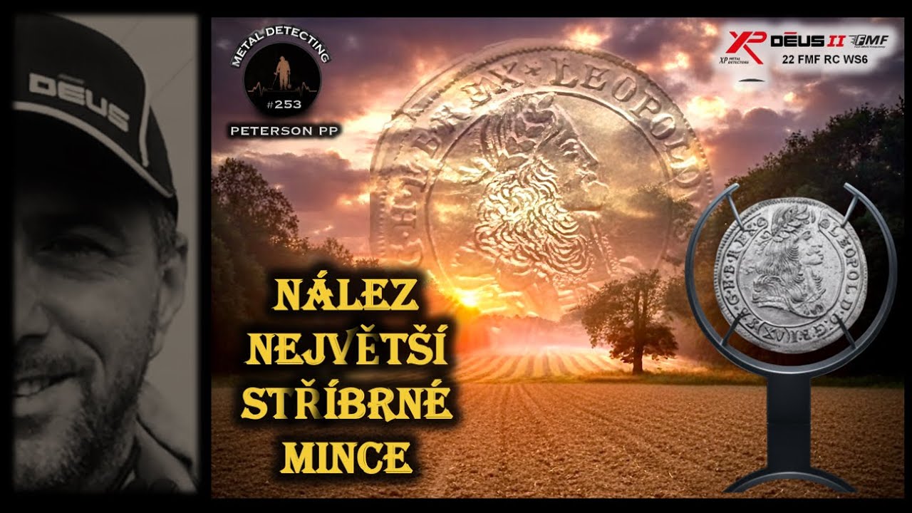 ⚜️TOP NÁLEZ ⚜️NEJVĚTŠÍ STŘÍBRO LEOPOLDA ! DYCKY S DEUS II.