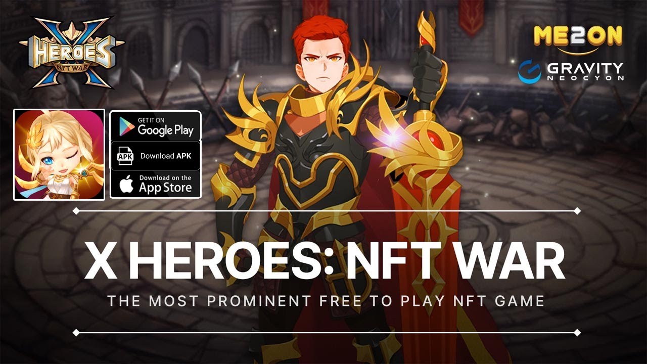 X Heroes NFT War Gameplay - RPG Game Android iOS