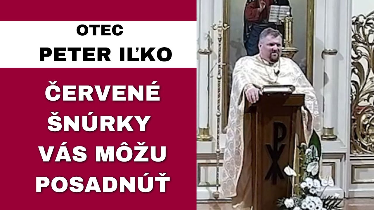Pomohol mi magický talizman - OTEC PETER IĽKO - HOMÍLIA / KÁZEŇ