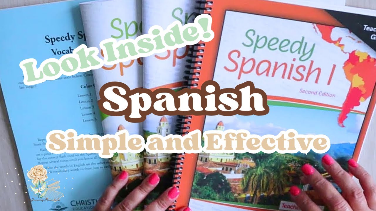 Speedy Spanish Flip Through The Pages I Detailed Look Inside