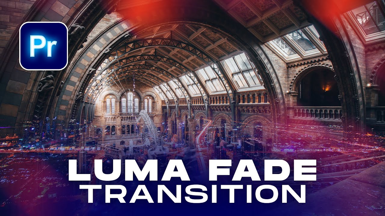 How to Make Cinematic LUMA FADE Transitions in Premiere Pro