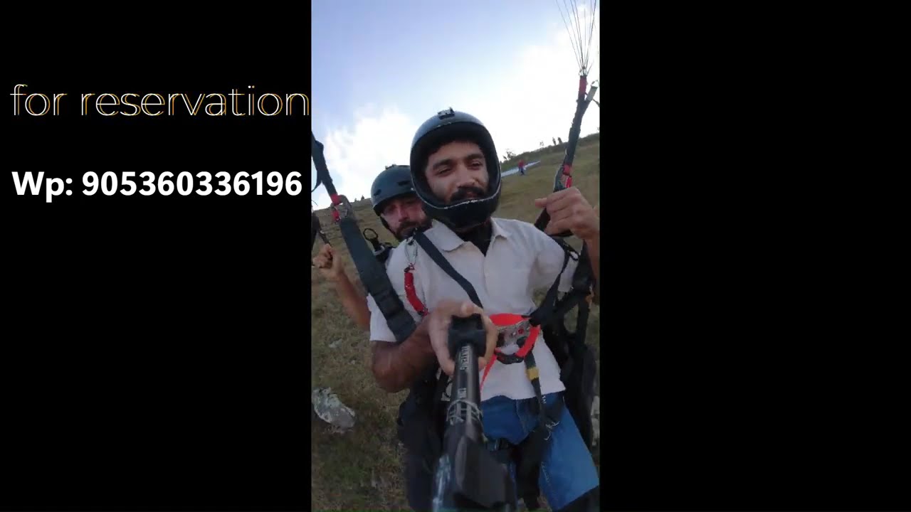 Trabzon tandem paragliding
