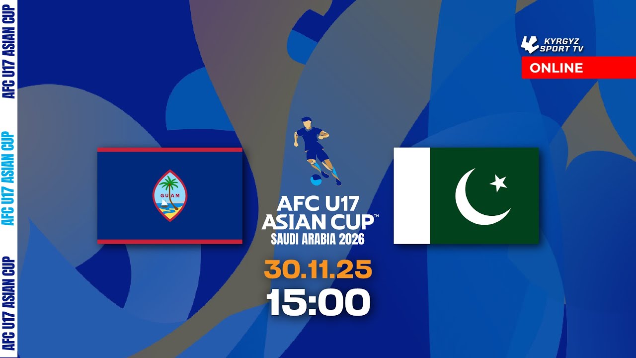 Guam - Pakistan | AFC U17 ASIAN CUP 2026 Qualifiers | 2025 ©