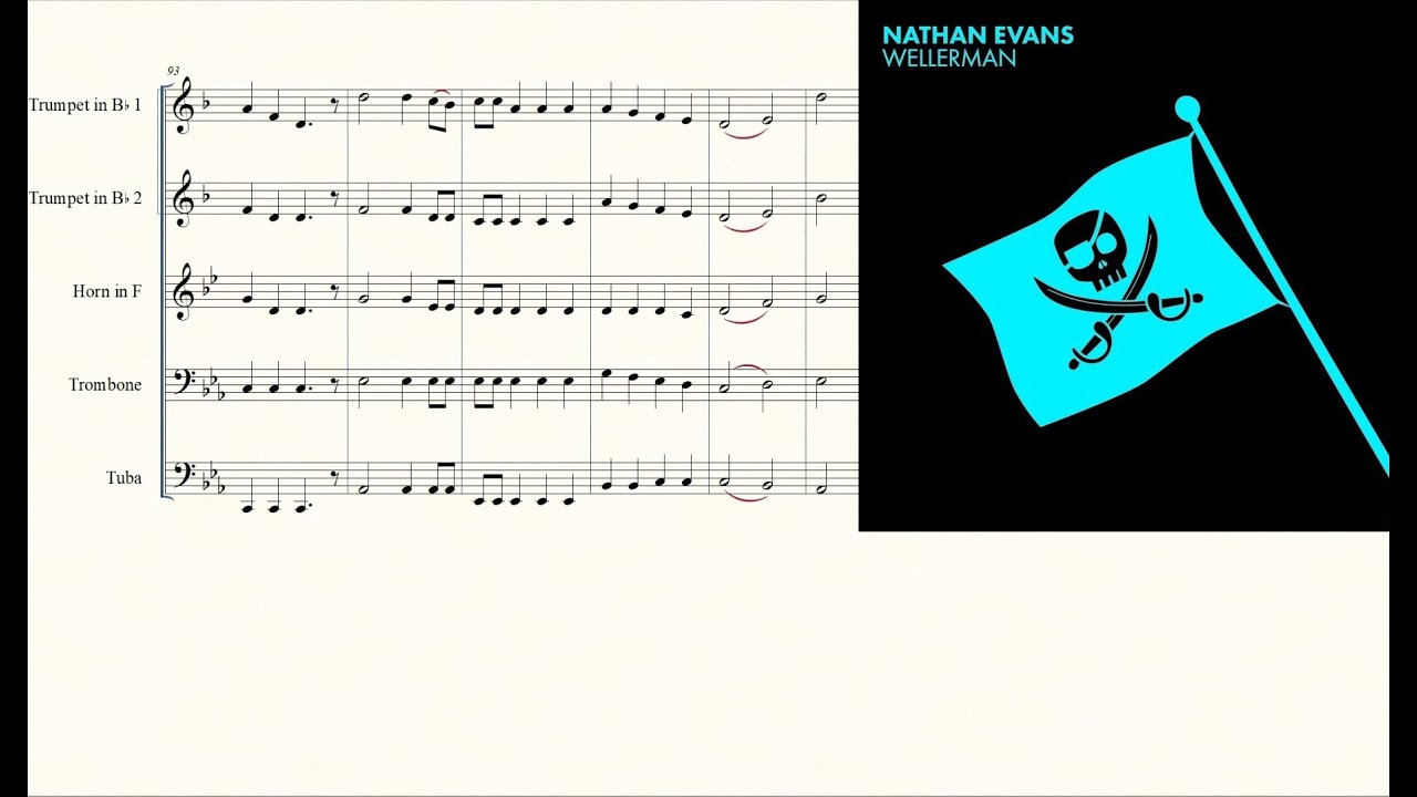 The Wellerman (Sea Shanty) for Brass Quintet Sheet Music