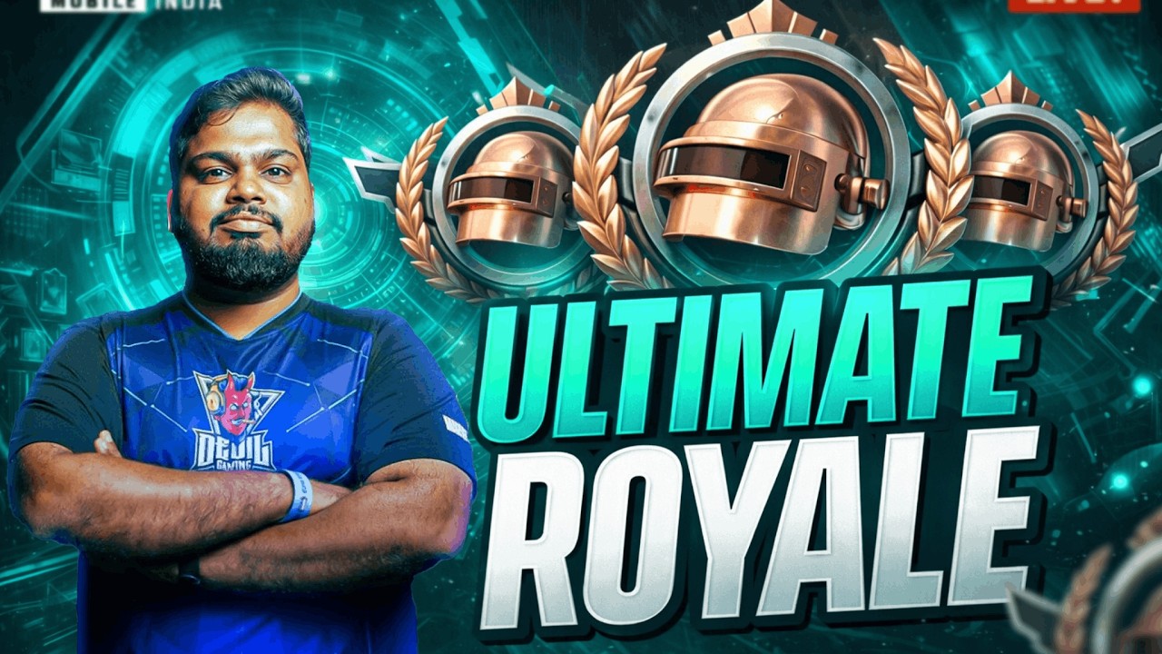 ULTIMATE ROYALE | BGMI LIVE | BGMI Live Action: Don't Miss Out!