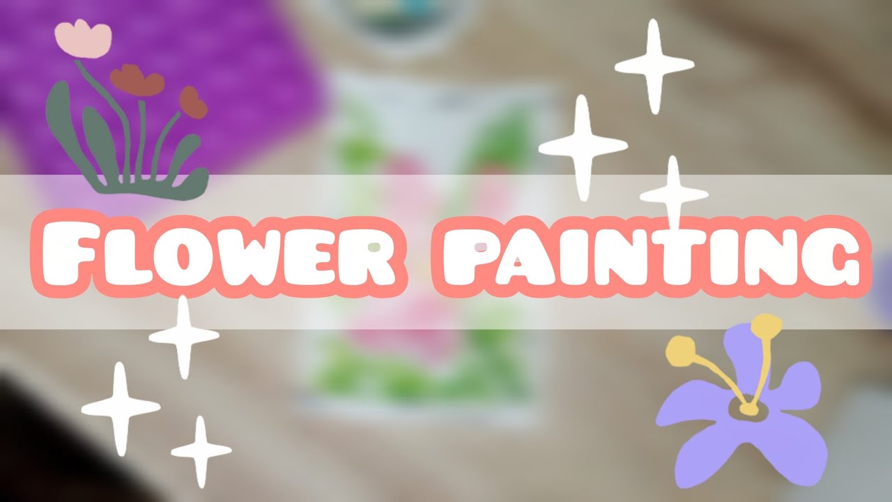 How to make flower 🌺 painting 🎨🖌️ / flower painting / 