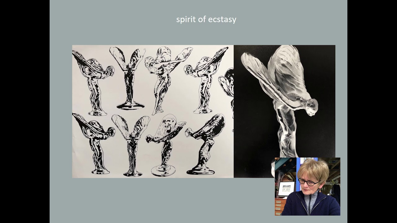 Julia Midgley at The Regional Print Centre&rsquo;s Print Symposium 2021 The Narrative in Printmaking.