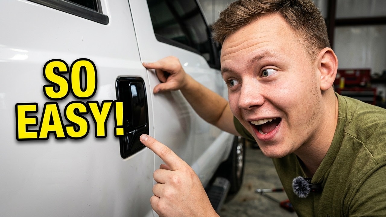 Complete F250 Door Handle Swap - No Shop Visit Needed