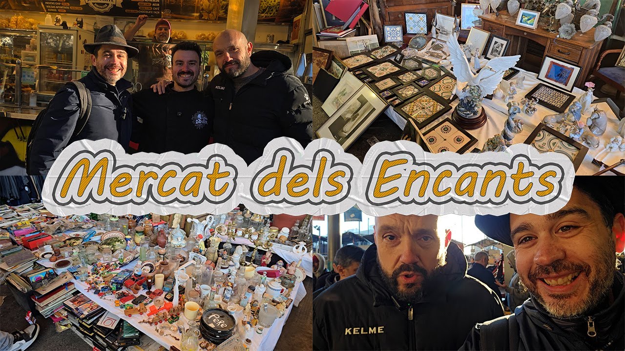 🤫VISITO el Mercadillo de Barcelona | con Marc Flotats