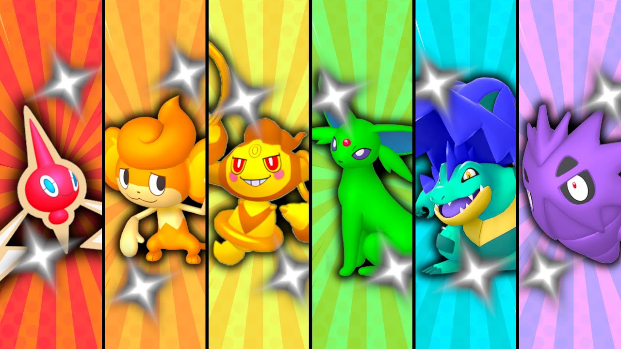 Wer zuerst ein SHINY Regenbogen Team in ILLUMINA hat, GEWINNT!