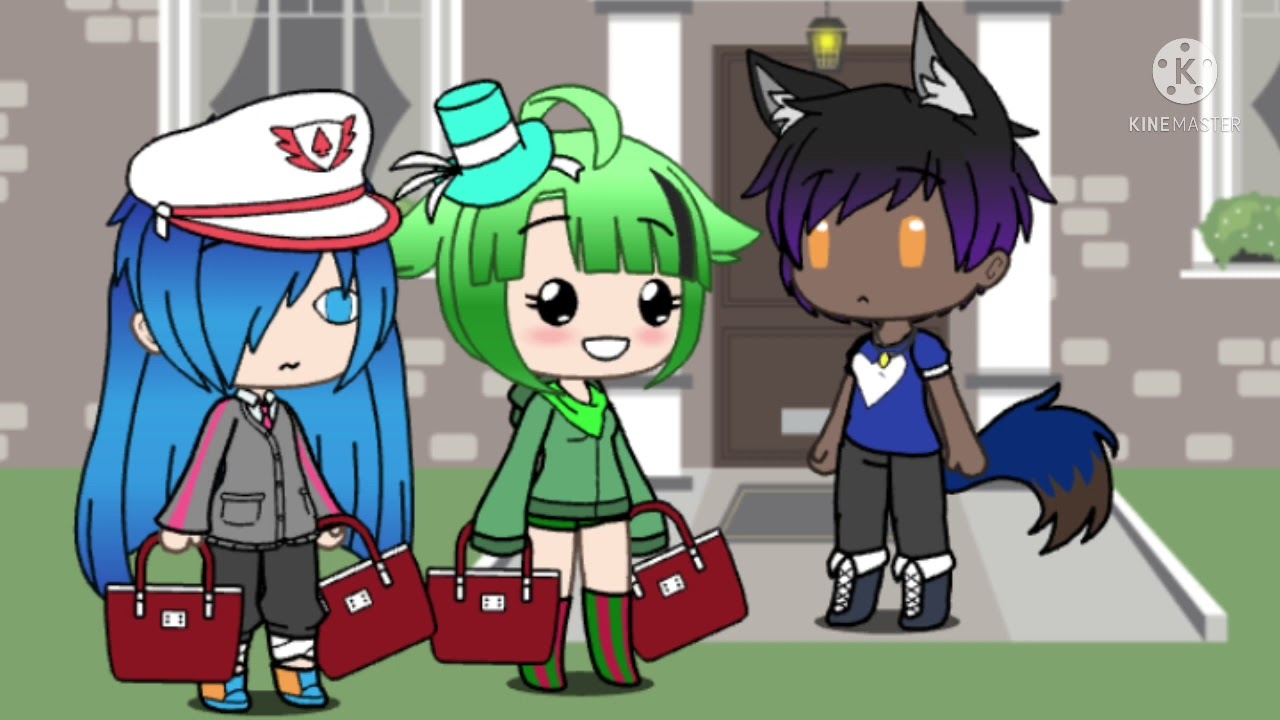 chocolate with nuts but it’s poorly recreated in gacha life