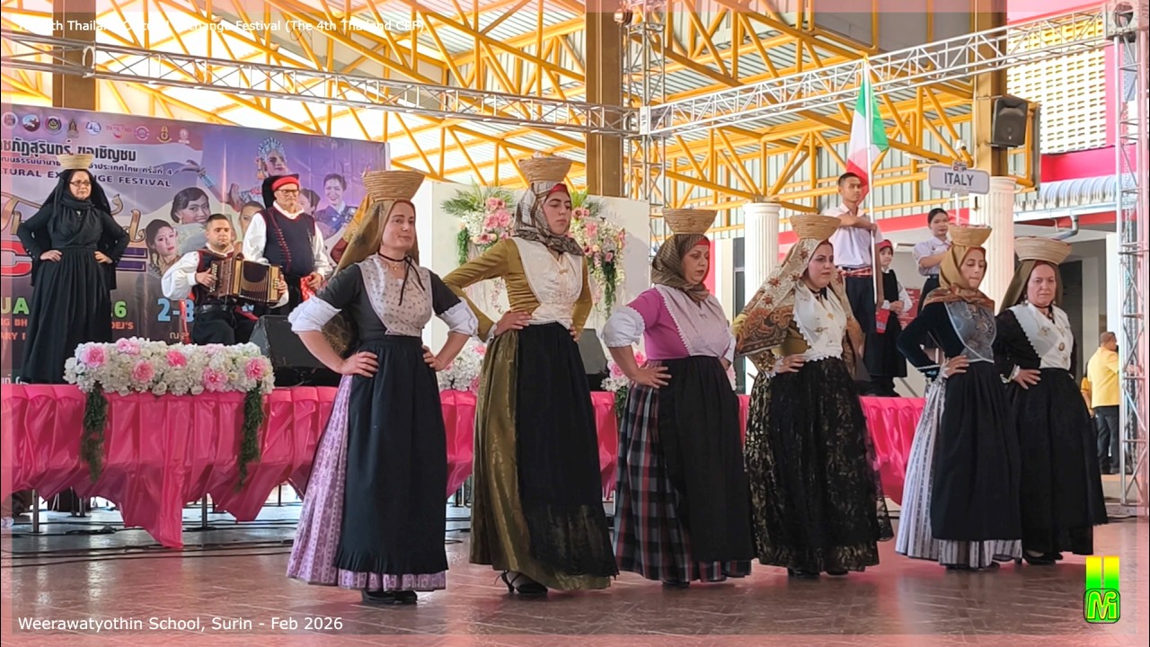 The 4th Thailand CEF 2026, Surin - Traditional Sardinian dance (2