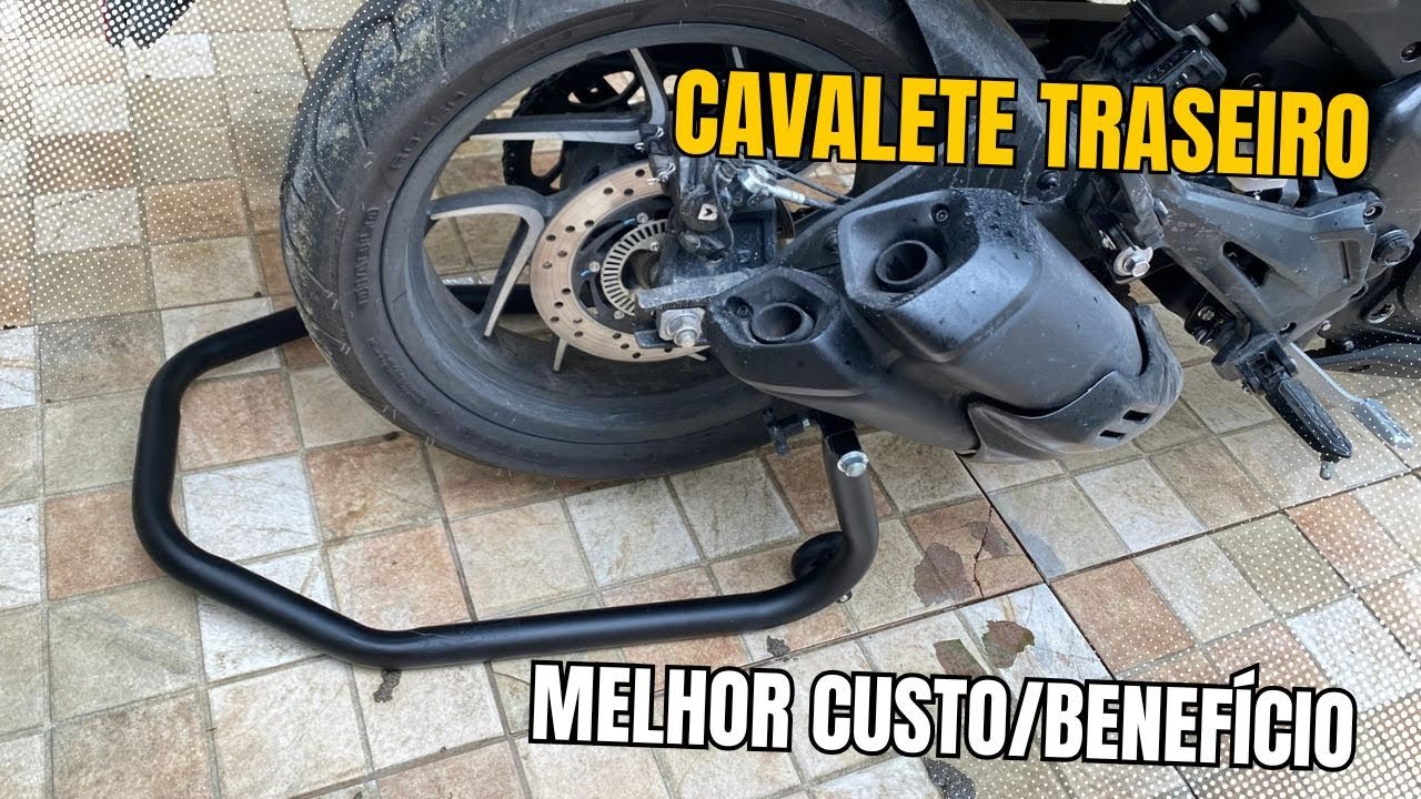 Bajaj Dominar 400 melhor cavalete traseiro custo/benefício para sua moto | Link na descrição