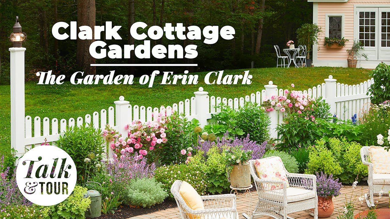 Беседа и экскурсия по Garden Gate: Clark Cottage Gardens с Эрин Кларк 🌼 #cottagegarden #gardentour