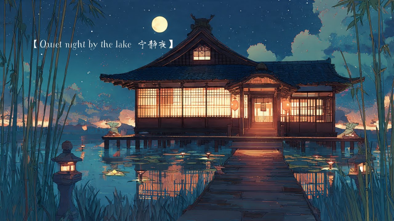 【夜晚轻音乐】Quiet Night Instrumental 🌙 Gentle Piano & Strings | Light Music #ambientmusic #stressrelief