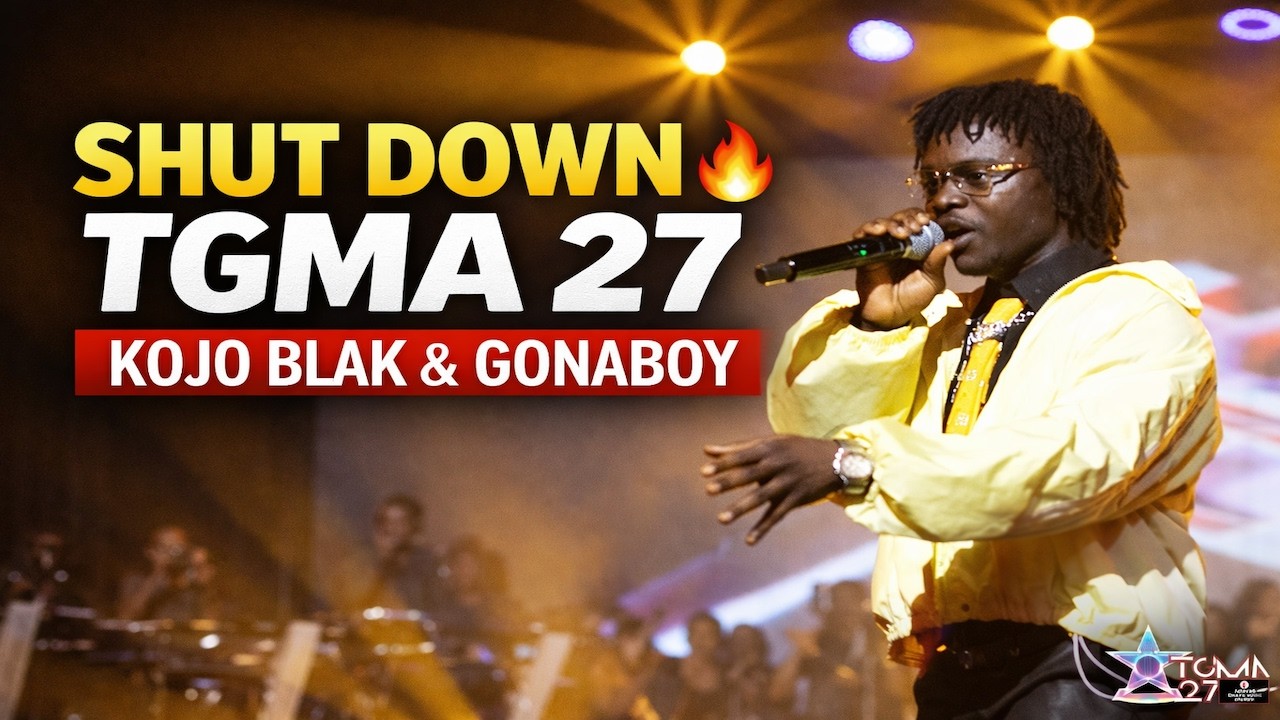 Kojo Blak & Gonaboy произвели фурор на церемонии объявления номинантов TGMA 27 🔥 (Живое выступление)