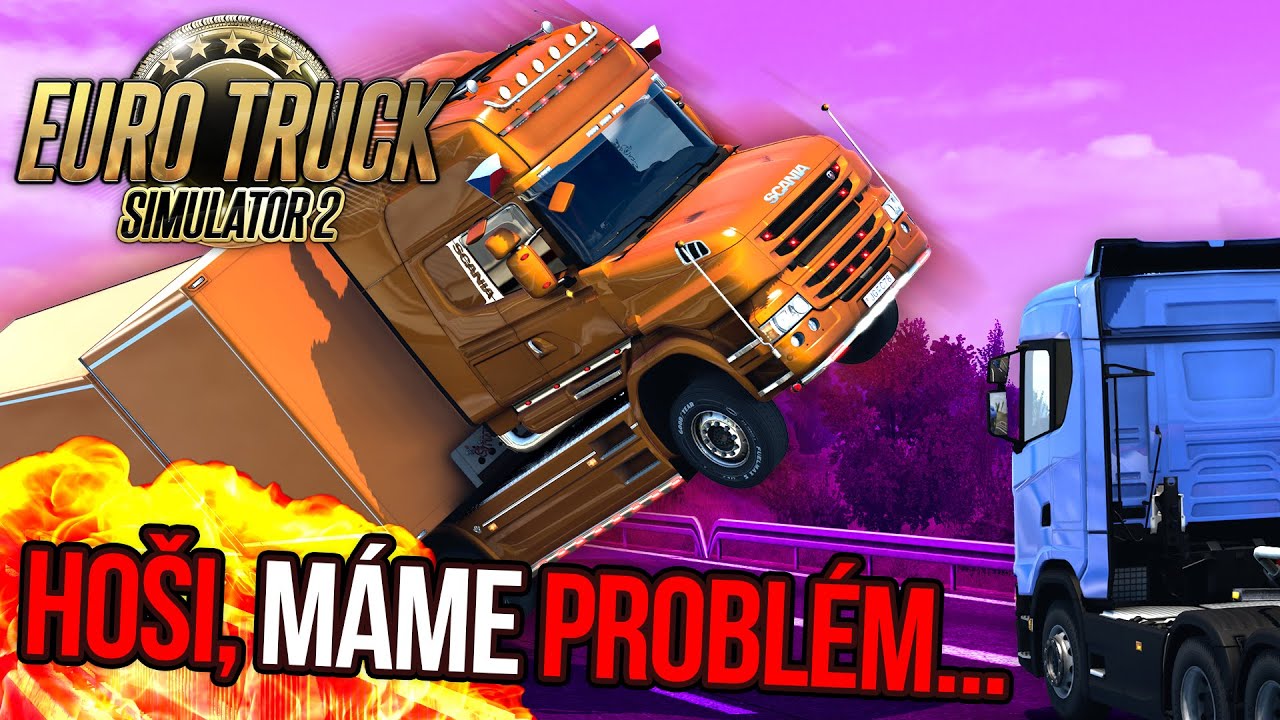 HOŠI, MÁME PROBLÉM... | Euro Truck Simulator 2 Map Combo Multiplayer #71