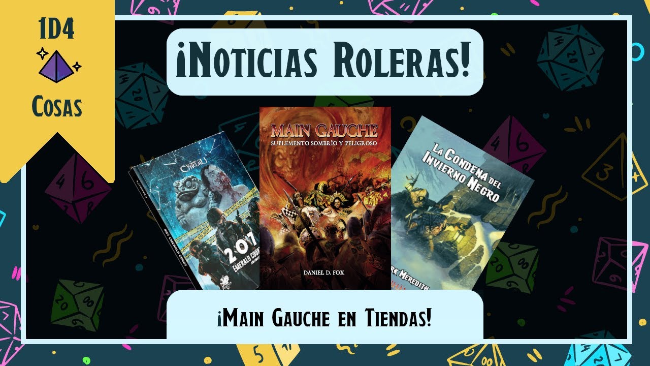 📰 Noticias Roleras 📰 ¡Segunda tanda de la Temporada Navideña! | 1d4 Cosas ep. 141