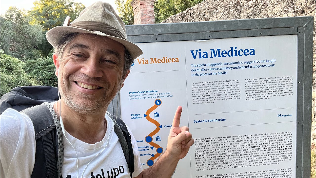 La via Medicea - 1ª Tappa: Prato - Artimino