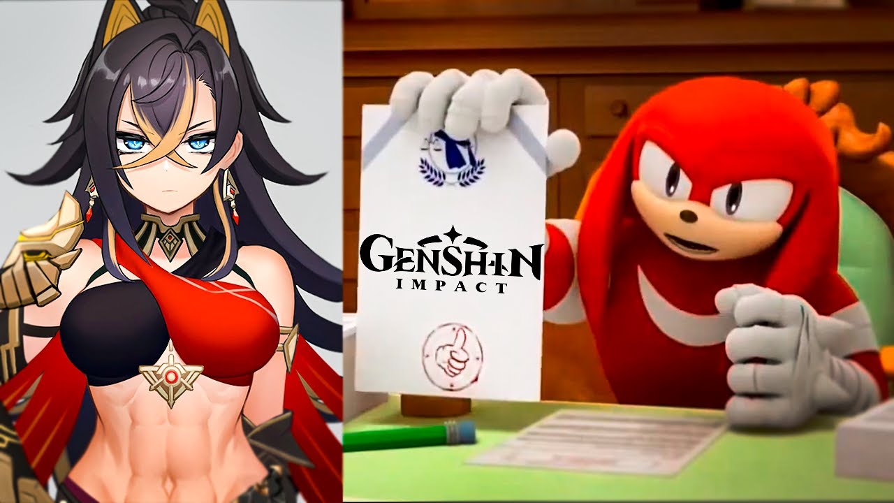 Knuckles Rates Genshin Impact Waifus