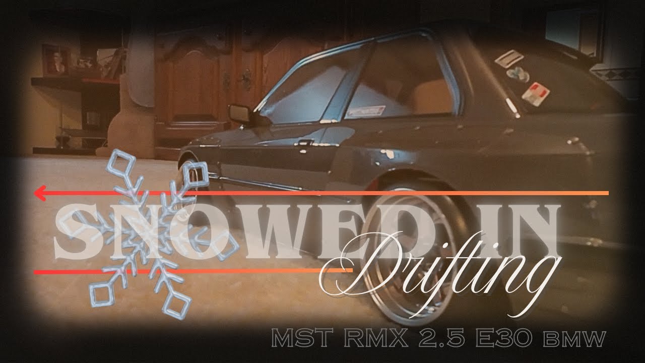 E30 carpet drift! MST RMX 2.5.