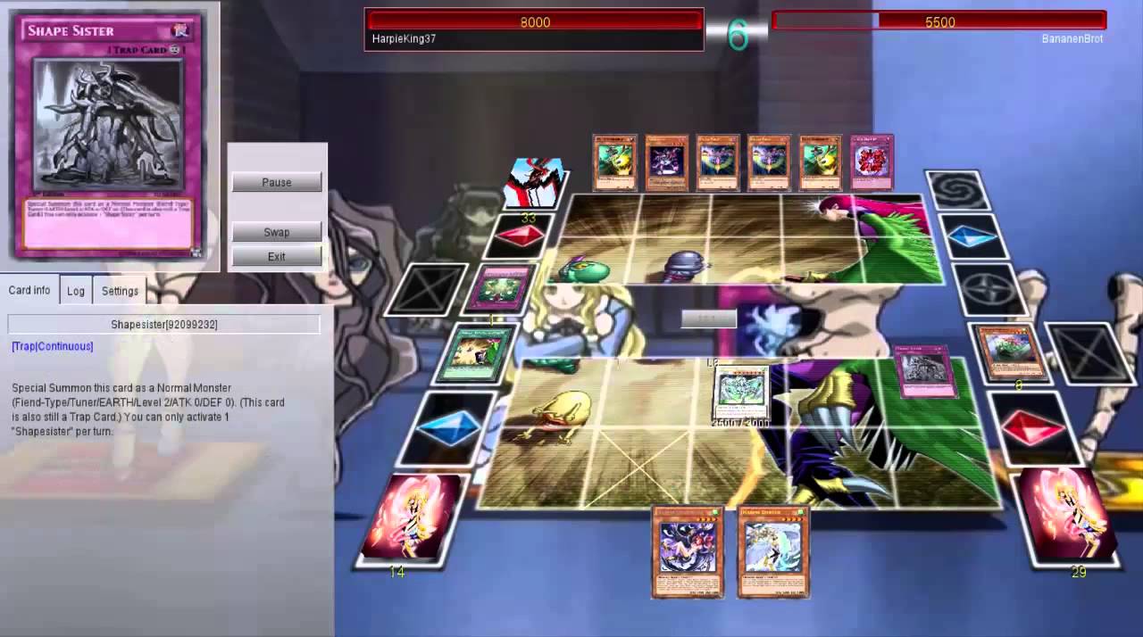 Harpie Ladies and Shapesister - January 2015 Ban List
