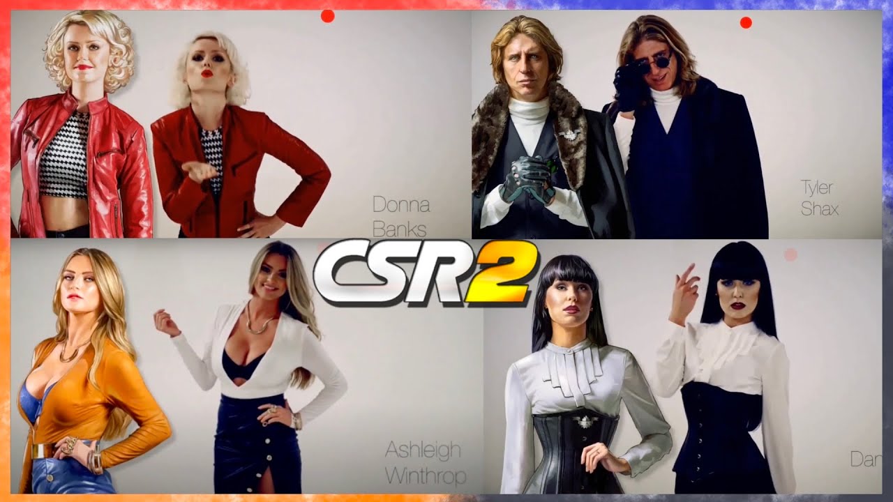 CSR2 CHARACTERS IN REAL LIFE + CRATE OPENING! | CSR Racing 2